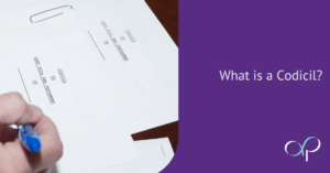 What is a Codicil?